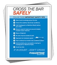 Safety Card: Before you cross a bar