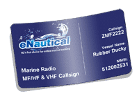 Marine Radio MF/HF & VHF Callsign